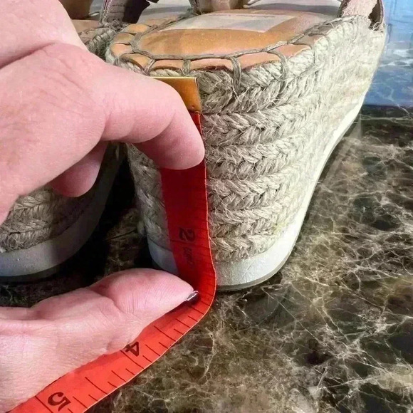 Dolce Vita Mauri Espadrilles Sandal Peach Size 7.5M - Picture 8 of 10